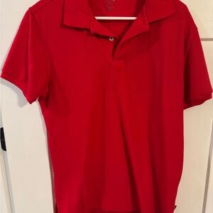 Lee Vibrant Red Polo Shirt